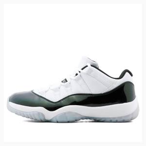 Air Jordan 11 Nike Retro Low Iridescent Tênis Masculino Branco Verdes | JD-289UA