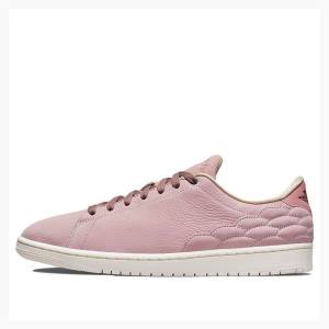 Air Jordan 1 Nike Centre Court Oxford Tênis de Basquete Masculino Rosa | JD-873RZ