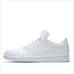 Air Jordan 1 Nike Flight 5 Low Tênis Masculino Branco | JD-150YP