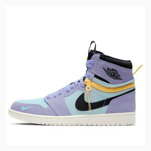 Air Jordan 1 Nike High Switch Pulse Tênis de Basquete Masculino Roxo | JD-135XV