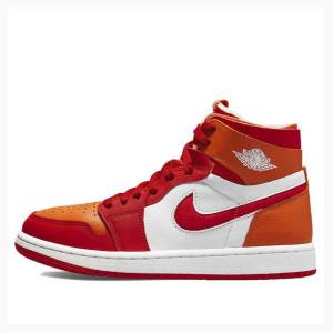 Air Jordan 1 Nike High Zoom Air CMFT Tênis de Basquete Feminino Vermelhas | JD-302NO