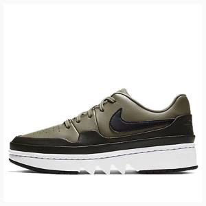 Air Jordan 1 Nike Jester XX Low 'Trooper' Tênis Feminino Verdes Pretas | JD-615TA