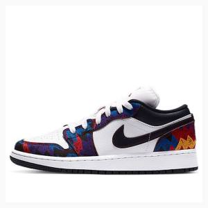 Air Jordan 1 Nike Low SE 'Nothing But Net' Tênis Masculino Multicoloridas | JD-641JL