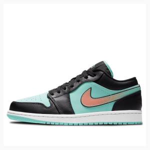 Air Jordan 1 Nike Low SE Tropical Twist Tênis Masculino Verdes Pretas | JD-218OQ