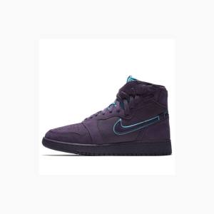 Air Jordan 1 Nike Rebel XX Dark Raisin Tênis de Basquete Feminino Roxo | JD-518GI