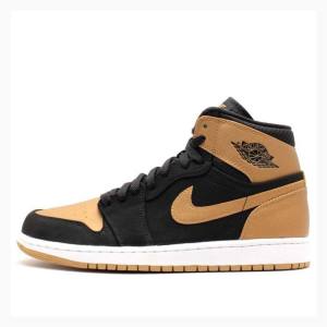 Air Jordan 1 Nike Retro High Melo Tênis de Basquete Masculino Douradas Pretas | JD-195YQ