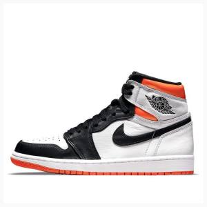 Air Jordan 1 Nike Retro High OG Tênis de Basquete Masculino Laranja | JD-041AL