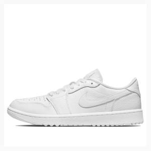 Air Jordan 1 Nike Retro Low Golfe Tênis Masculino Branco | JD-159GM