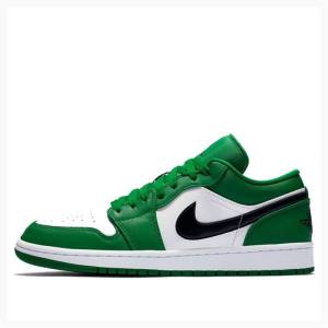 Air Jordan 1 Nike Retro Low Pine Tênis Masculino Verdes | JD-926OF