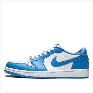 Air Jordan 1 Nike X SB Skateboard Low QS UNC UNC Tênis Masculino Azuis | JD-596AP