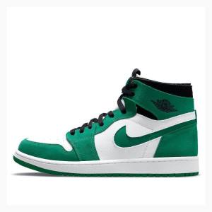 Air Jordan 1 Nike Zoom Conforto ' Stadium Tênis de Basquete Masculino Verdes Branco | JD-584ZQ