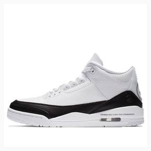 Air Jordan 3 Nike Retro SP Fragment Tênis de Basquete Masculino Branco Pretas | JD-453LS