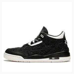 Air Jordan 3 Nike SE AWOK Vogue Tênis de Basquete Feminino Pretas Branco | JD-726UM