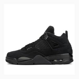 Air Jordan 4 Nike Retro Cat Tênis de Basquete Masculino Pretas | JD-526IK