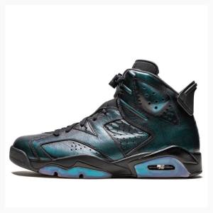 Air Jordan 6 Nike Retro AS All-Star - Chameleon Tênis de Basquete Masculino Pretas | JD-687UO