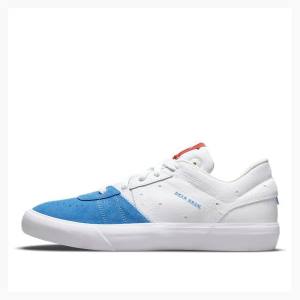 Air Jordan Nike Series .02 rsity Blue Tênis Masculino Branco Azuis Vermelhas | JD-531XT