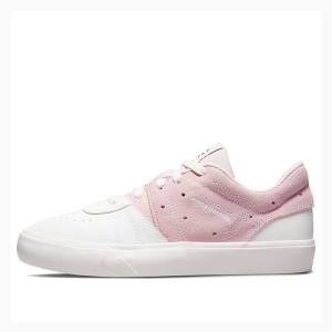 Air Jordan Nike Series ES Atmosphere Tênis Feminino Branco Rosa | JD-186RM