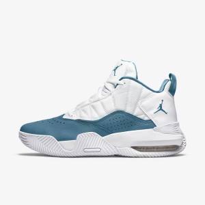 Air Jordan Nike Stay Loyal Tênis Masculino Branco Vermelhas Azuis | NK510MNR