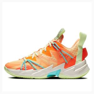 Air Jordan Nike Why Not Zer03 SE Atomic 3 Tênis de Basquete Feminino Laranja | JD-124RT